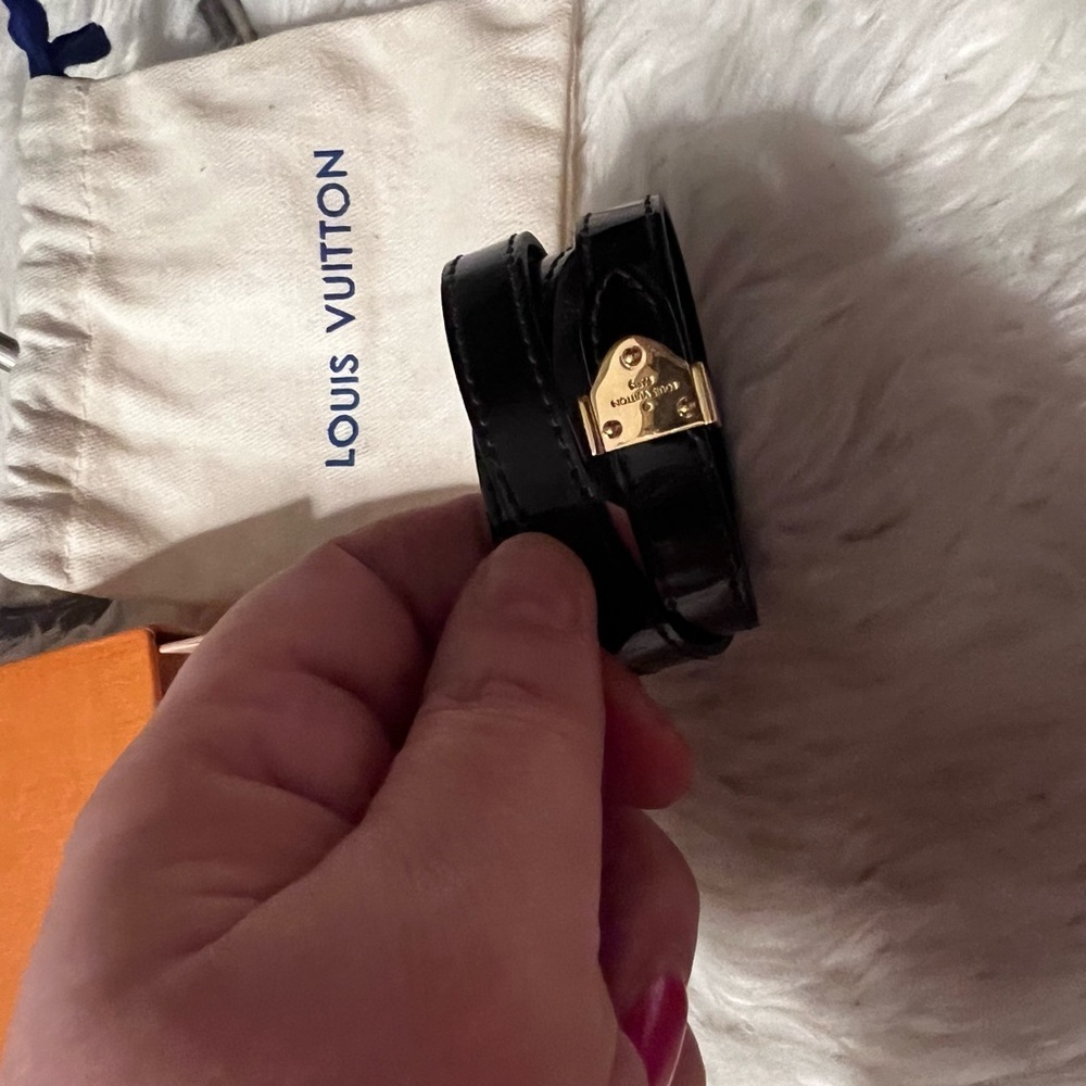 Louis Vuitton Leather Triple Wrap Bracelet​​ - Picture 2 of 4